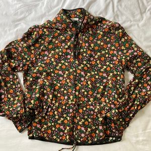 Floral 100% silk Ganni blouse